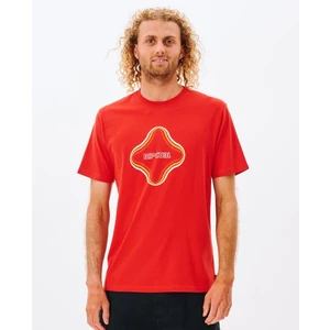 Tričko Rip Curl SURF REVIVAL VIBRATIONS TEE  Blood