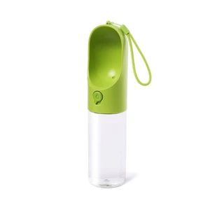 Petkit One Touch cestovní láhev pro psy 400ml - zelená