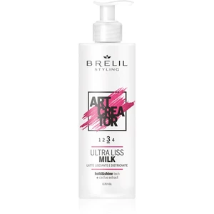 Brelil Numéro Art Creator Ultra Liss Milk lehké uhlazující mléko pro uhlazení krepatějících se vlasů 200 ml