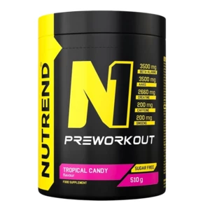 Pre-workout směs Nutrend N1 510 g  tropical candy