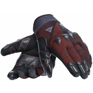 Dainese Unruly Ergo-Tek Gloves Black/Fluo Red M Rękawice motocyklowe