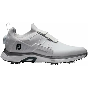 Footjoy Hyperflex BOA Mens Golf Shoes White/White/Black 44,5