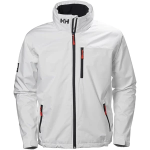 Helly Hansen Crew Hooded Midlayer Jacket Sailing Jacket White 2XL