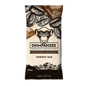 Energetická tyčinka Chimpanzee Energy Bar 55 g  Chocolate Espresso