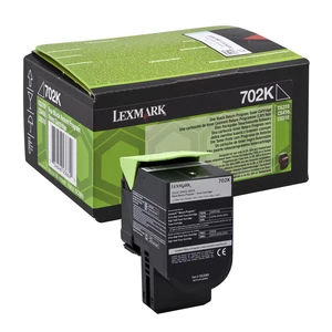Lexmark originální toner 70C2XK0, black, 8000str., return, extra high capacity, Lexmark CS510de, CS510dte