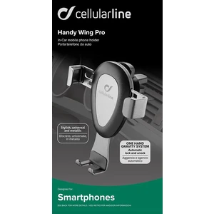 Držiak na mobil CellularLine Handy Wing Pro čierny (Handywingprok...