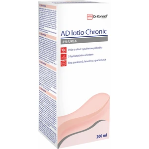 Dr Konrad AD Lotio Chronic telové mlieko pre suchú až veľmi suchú pokožku 4% Urea 200 ml