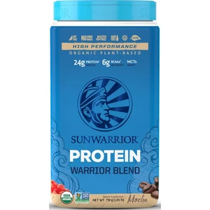 Sunwarrior Protein Blend BIO (Hrachový a konopný proteín) 750 g variant: mocca