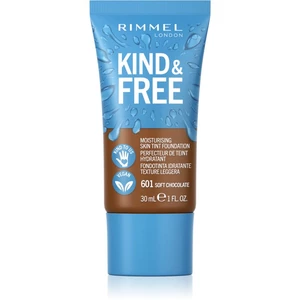 Rimmel Kind & Free lehký hydratační make-up odstín 601 Soft Chocolate 30 ml