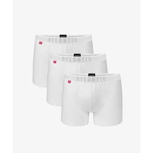 3-PACK Men's boxers ATLANTIC white