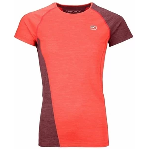 Ortovox Outdoor T-Shirt 120 Cool Tec Fast Upward T-Shirt W Coral Blend L