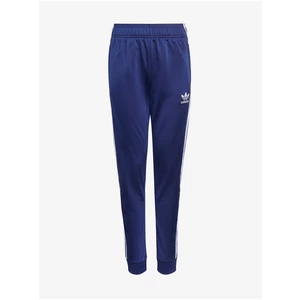 Dark Blue Girls' Sweatpants adidas Originals SST Track Pants - unisex
