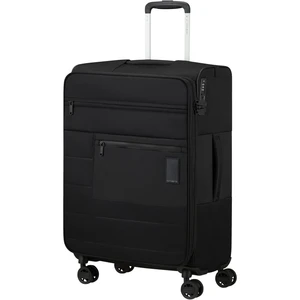 Samsonite Látkový cestovní kufr Vaycay M EXP 68/74 l - černá