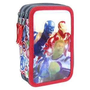 Školní penál třípatrový s náplní Avangers