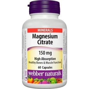 Webber Naturals Magnesium 60 tabs
