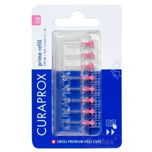 Curaprox Prime Refill náhradní mezizubní kartáčky v blistru CPS 08 0,8 - 3,2 mm 8 ks