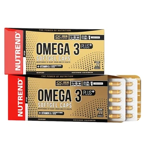 Nutrend Omega 3 Plus Softgel Caps 120 kapslí