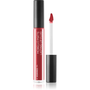 Korres Morello Matte ľahký tekutý matný rúž odtieň 53 Red Velvet 3.4 ml