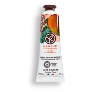 Yves Rocher Bain de Nature krém na ruky Mango & Coriander 30 ml