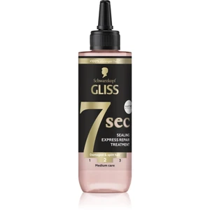 Schwarzkopf Gliss 7 sec regenerační péče pro velmi poškozené vlasy s roztřepenými konečky 200 ml