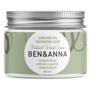 BEN&ANNA Natural Hand Cream Intensive Care intenzivní krém na ruce s avokádem 30 ml