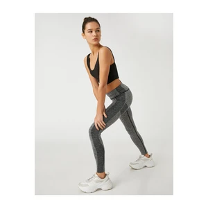 Koton Normal Waist Sports Leggings Ankle Length