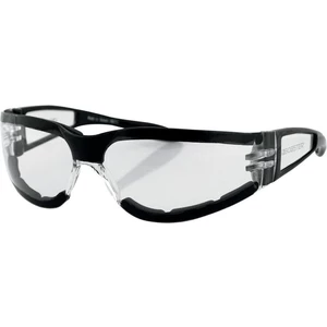 Bobster Shield II Adventure Gloss Black/Clear Motoros szemüveg