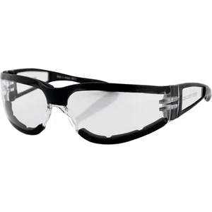 Bobster Shield II Adventure Gloss Black/Clear Lunettes de moto