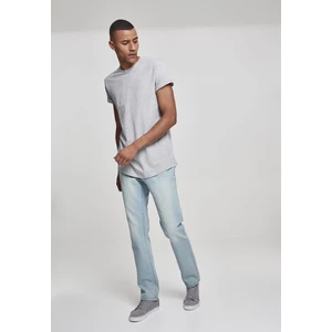 Long T-shirt in the shape of gray