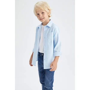 DEFACTO Regular Fit Long Sleeve Shirt