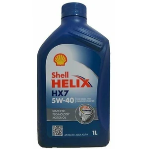 Motorový olej HX7 5W-40 1L SHELL