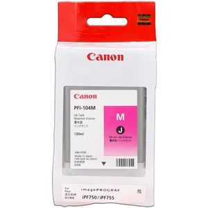 Canon PFI-104M purpurová (magenta) originálna cartridge