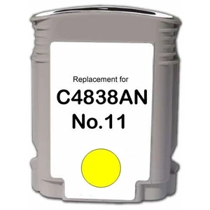 HP 11 C4838A žltá (yellow) kompatibilna cartridge