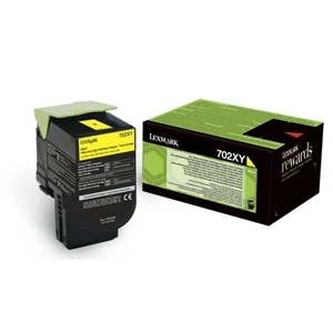 Lexmark 70C2XYE, yellow, 4000 str., return, extra high capacity, originálny toner