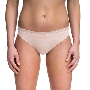 Bellinda <br />
FANCY COTTON MINISLIP - Women's panties with lace trim - light pink