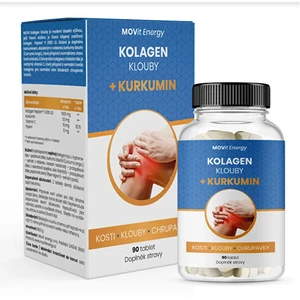 MOVit Energy Kolagen Klouby + Kurkumin 90 tablet