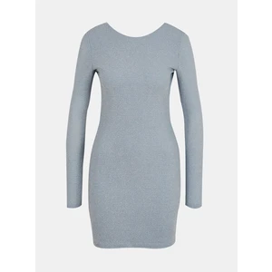 Light Blue Sheath Dress with Exposed Back TALLY WEiJL - Women