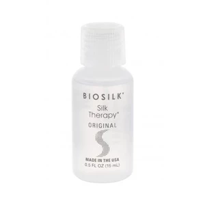 Biosilk Silk Therapy hedvábná regenerační péče pro všechny typy vlasů 15 ml