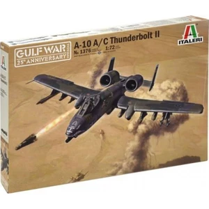 Italeri Model Kit letadlo A-10 A C Thunderbolt II Gulf War 1:72