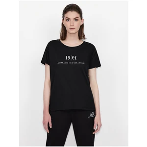 Black Women's T-Shirt Armani Exchange - Women