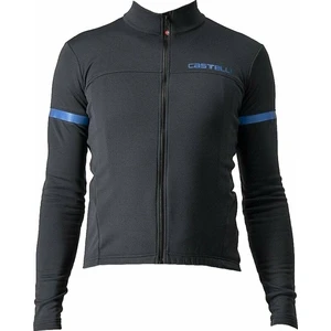 Castelli Fondo 2 Jersey Light Light Black/Blue Reflex S