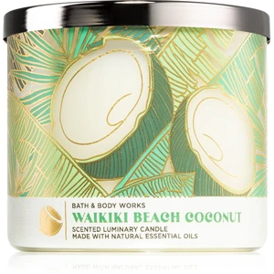 Bath & Body Works Waikiki Beach Coconut vonná svíčka I. 411 g