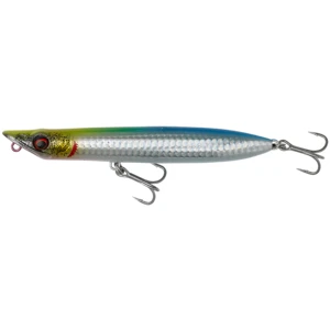 Savage gear wobler slap walker floating yellow green blue - 12,5 cm 20 g