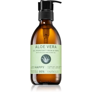 FARIBOLES Green Aloe Vera Happy hydratační gel na ruce a tělo 240 ml