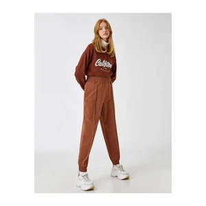 Koton High Waist Jogger Sweatpants