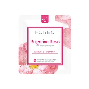 FOREO Hydratačná pleťová maska Bulgarian Rose (Hydrating Mask) 6 x 6 g