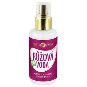 Purity Vision Růžová voda ze vzácné damašské růže 200 ml