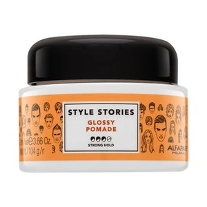 Alfaparf Milano Style Stories Glossy Pomade pomada do włosów dla silnego utrwalenia 100 ml