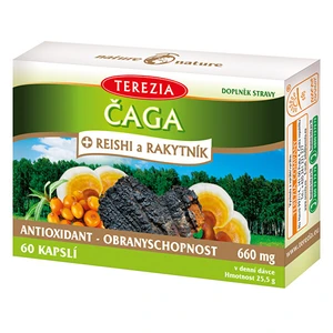 TEREZIA ČAGA + REISHI a RAKYTNÍK