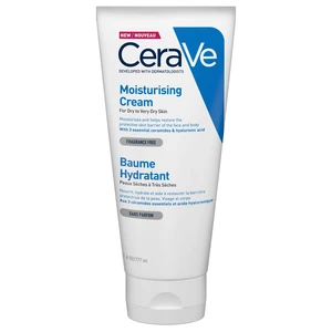 CeraVe Moisturizers hydratační krém na obličej a tělo pro suchou až velmi suchou pokožku 177 ml